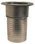 Dixon RN150NO 1 1/2" Notched Turned Back Nipple